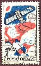 Inter Kosmos - Czeckoslovakia 1980 - Scott 2309
