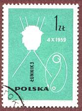 Poland Space Stamps - Space and Astronomy gifts by SpacemartGifts.com