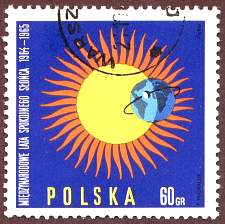 Poland Space Stamps - Space and Astronomy gifts by SpacemartGifts.com