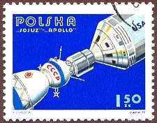 Poland Space Stamps - Space and Astronomy gifts by SpacemartGifts.com