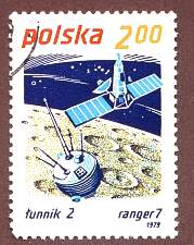 Poland Space Stamps - Space and Astronomy gifts by SpacemartGifts.com
