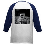 Bean and Conrad on Moon Baseball Jersey