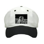 Alan Bean on Moon Apolo 12 Baseball Cap