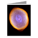 IC 418 The Spirograph Nebula Greeting Ca