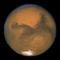 Click for the Mars Encounter '03 First Hubble Picture, August 26, 2003 Shop