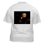Jupiter and Galilean Moons Kids T-Shirt