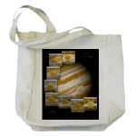 Jupiter's Great Red Spot Tote Bag