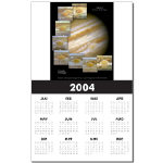 Jupiter's Great Red Spot Calendar Print
