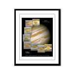 Jupiter Red Spot Framed Panel Print