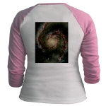 M51 the Whirlpool Galaxy Jr. Raglan