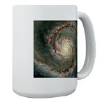 M51 the Whirlpool Galaxy Large Mug 