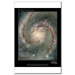 M51 the Whirlpool Galaxy Mini Poster Pri