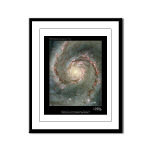 M51 the Whirlpool Galaxy Framed Panel Pr