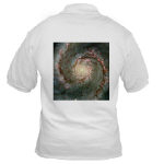 M51 the 'Whirlpool' Galaxy Golf Shirt