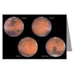 Mars Opposition Greeting Cards (Pkg 6)