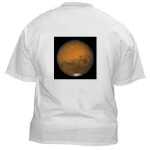Mars Closest View White T-Shirt   