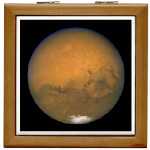 Mars Closest View Tile Box