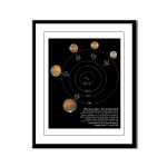 Mars Opposotion Framed Panel Print