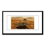 Mars Exploration Rover Small Framed Prin