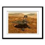 Mars Exploration Rover Large Framed Prin