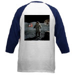 Cernan on the Moon Baseball Jersey