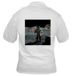 Cernan on the Moon Apollo 12 Golf Shirt