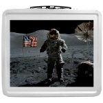 Last Moon Walk Apollo 17 Lunchbox