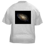 NGC 4414 Spiral Galaxy Ash Grey T-shirt