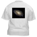 NGC 4414 Spiral Galaxy White T-Shirt   