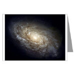 NGC 4414 Spiral Galaxy Greeting Cards
