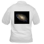 NGC 4414 Spiral Galaxy Golf Shirt
