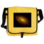 NGC 4414 Spiral Galaxy Messenger Bag