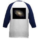 NGC 4414 Spiral Galaxy Baseball Jersey