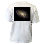 NGC 4414 Spiral Galaxy Fitted T-shirt(Ma