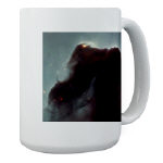 Horsehead Nebula Bernard 33 Large Mug 