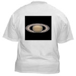 Saturn White T-Shirt   