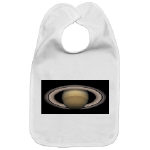 Saturn and Rings Bib