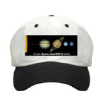 Scale Solar SystemBaseball Cap