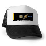 Scale Solar System Trucker Hat