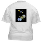 Solar System White T-shirt