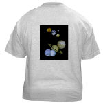 Solar System Ash Grey T-shirt