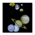 Solar System Tile Coaster