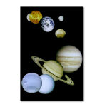 Solar System Postcards 