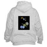 Solar System Montage Hooded Sweatshirt