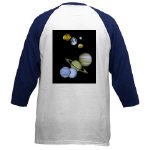 Our Solar System Baseball Jersey